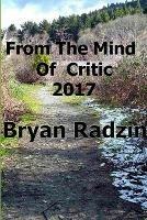 From The Mind Of Critic 2017 - Bryan Radzin - cover