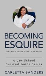 Becoming Esquire: A Law School Survival Guide Series