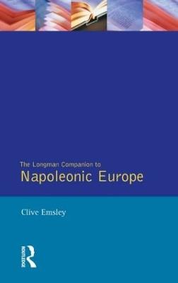 Napoleonic Europe - Clive Emsley - cover