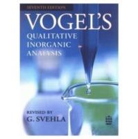 Vogel's Qualitative Inorganic Analysis - G. Svehla - cover