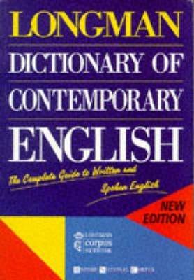 Longman dictionary of contemporany english - copertina