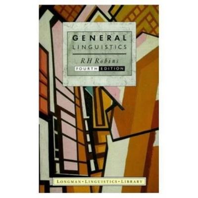 General Linguistics - R.H. Robins - cover