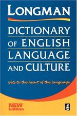 Dictionary english language and culture