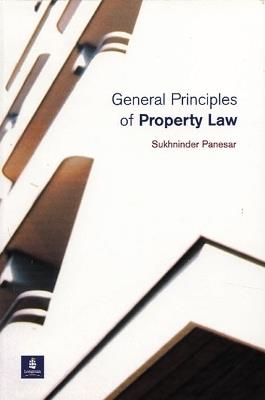 General Principles of Property Law - Sukhninder Panesar - cover