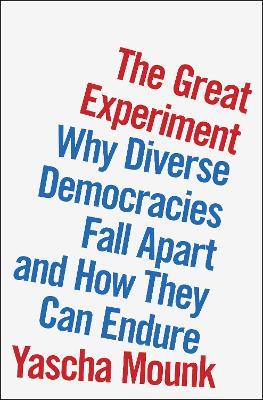The Great Experiment: Why Diverse Democracies Fall Apart and How They Can Endure - Yascha Mounk - cover