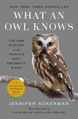 What an Owl Knows: The New Science of the World's Most Enigmatic Birds - Jennifer Ackerman - cover