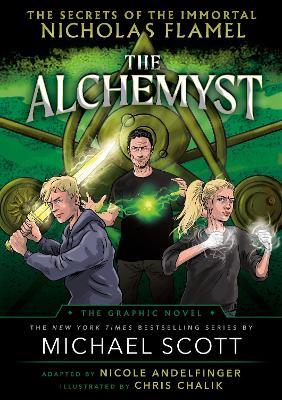 The Alchemyst: The Secrets of the Immortal Nicholas Flamel Graphic Novel - Michael Scott,Chris Chalik - cover