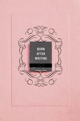 Burn After Writing (Pink) - Sharon Jones - cover
