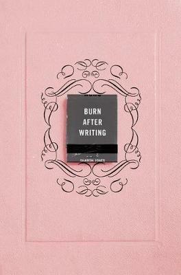 Burn After Writing (Pink) - Sharon Jones - cover