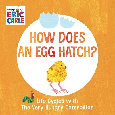 How Does an Egg Hatch?: Life Cycles with The Very Hungry Caterpillar - Eric Carle - cover