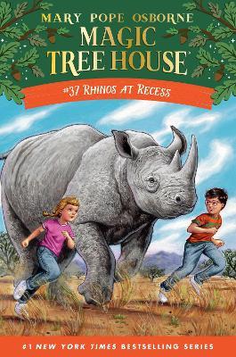 Rhinos at Recess - Mary Pope Osborne - cover
