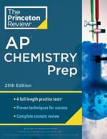 Princeton Review AP Chemistry Prep, 2024: 4 Practice Tests + Complete Content Review + Strategies & Techniques