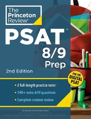 Princeton Review PSAT 8/9 Prep: 2 Practice Tests + Content Review + Strategies for the Digital PSAT - Princeton Review - cover