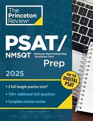 Princeton Review PSAT/NMSQT Prep, 2025: 3 Practice Tests + Review + Online Tools for the Digital PSAT - Princeton Review - cover