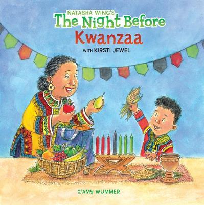 The Night Before Kwanzaa - Natasha Wing,Kirsti Jewel - cover