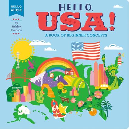 Hello, USA! - Ashley Evanson - ebook