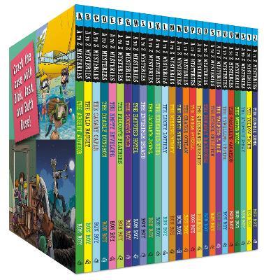 A to Z Mysteries Boxed Set: Every Mystery from A to Z! - Ron Roy - cover