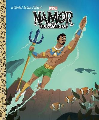 Namor the Sub-Mariner Little Golden Book (Marvel) - Dave Croatto - cover