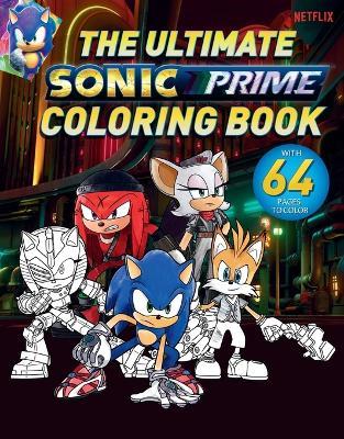 The Ultimate Sonic Prime Coloring Book - cover