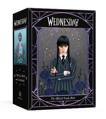 Wednesday: The Official Oracle Deck: Oracle Cards: A 52-Card Deck and Guidebook - MGM Studios,Amy Chase - cover