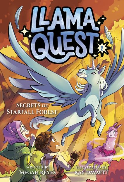 Llama Quest #2: Secrets of Starfall Forest - Megan Reyes,Kay Davault - ebook