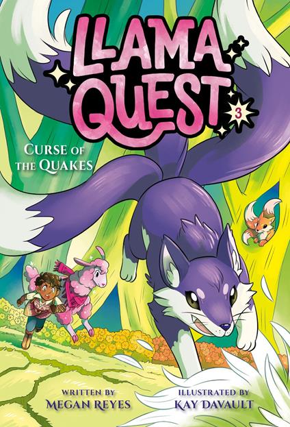 Llama Quest #3: Curse of the Quakes - Megan Reyes,Kay Davault - ebook