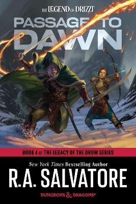 Passage to Dawn: Dungeons & Dragons: Book 4 of The Legacy of the Drow Series - R.A. Salvatore - cover