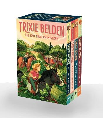 Trixie Belden Boxed Set #1-4 - Julie Campbell - cover