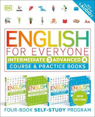 English for Everyone Intermediate and Advanced Box Set - DK - cover