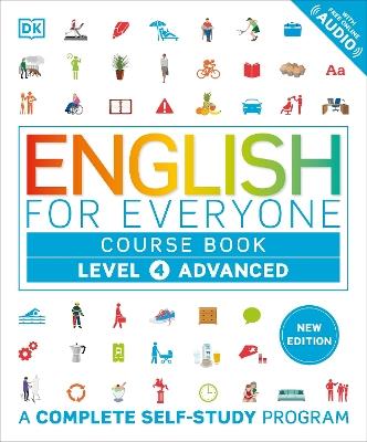 English for Everyone Course Book  Level 4 Advanced: A Complete Self-Study Program - DK - cover