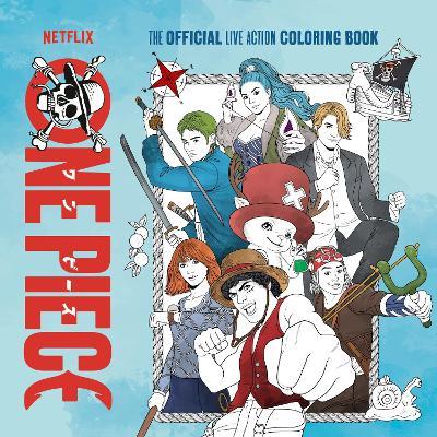 One Piece: The Official Coloring Book (Netflix) - Netflix - cover