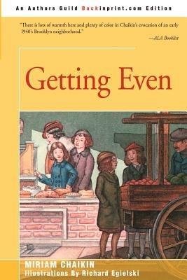 Getting Even - Miriam Chaikin - cover