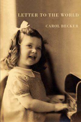 Letter to the World - Carol Becker - cover
