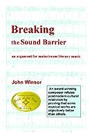 Breaking the Sound Barrier: an argument for mainstream literary music
