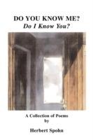 Do You Know Me? Do I Know You? - Herbert Spohn - cover