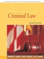 Criminal Law: Second Edition - Daniel J Baum - cover