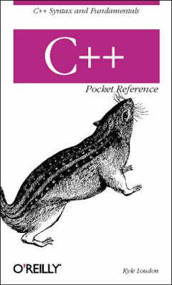 C++ Pocket Reference - Kyle Loudon - cover
