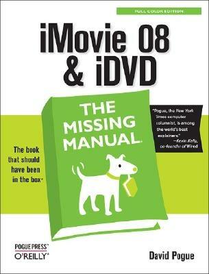 iMovie '08 & iDVD - David Pogue - cover