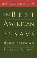 The Best American Essays 2003 - cover