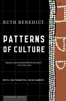 Patterns Of Culture - Ruth Benedict - cover