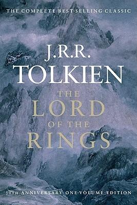 The Lord of the Rings - J R R Tolkien - cover
