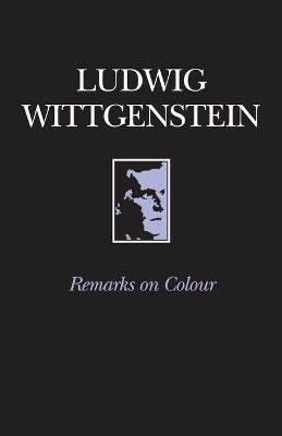 Remarks on Colour - Ludwig Wittgenstein - cover