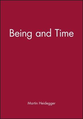 Being and Time - Martin Heidegger - cover