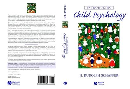 Introducing Child Psychology - H. Rudolph Schaffer - cover