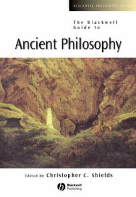 The Blackwell Guide to Ancient Philosophy - cover
