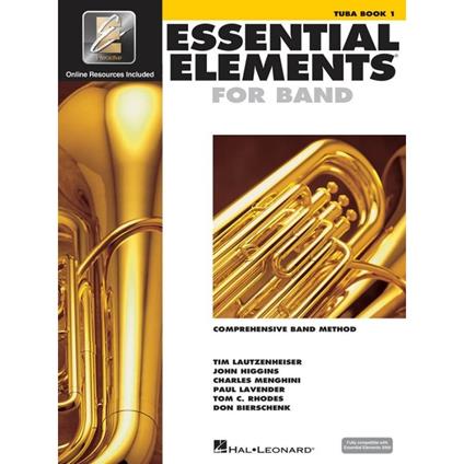  Essential Elements for  Band - Book 1 + media online - Tuba - copertina