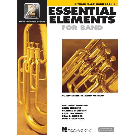  Essential Elements for  Band - Book 1 - e Flat Horn - corno francese in Mib - copertina