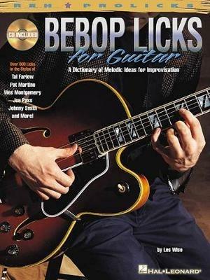 Bebop Licks for Guitar - Les Wise - cover