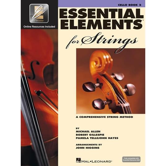  Essential Elements for  Strings - Book 2 + media online - violoncello - copertina