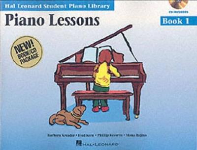 Piano Lessons Book 1 & Audio: Hal Leonard Student Piano Library - cover